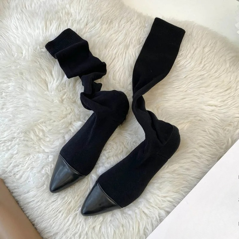 Yüksek Diz Çorap Ayakkabı 2025 - Sock Boot Women incelemesi ve fiyatı